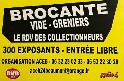 Brocante et Vide-greniers du Lundi de Pâques