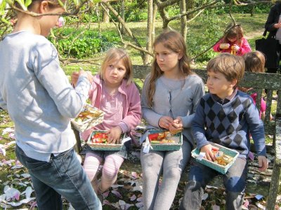 Grande course aux œufs de Pâques au Château de Mongenan