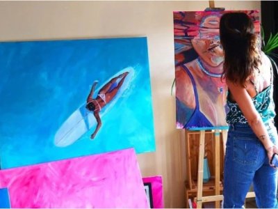 Exposition - L'amour à la plage