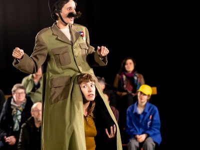 Pièce de théâtre - Braquage au point relais