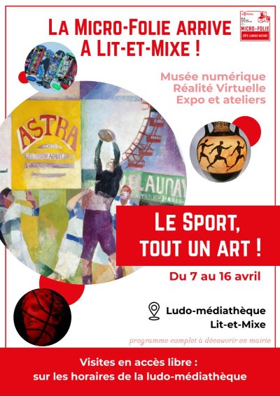 Atelier Micro-Folie "Séance de sport en folie"