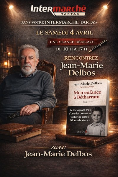 Séance de dédicaces : Jean Marie Delbos