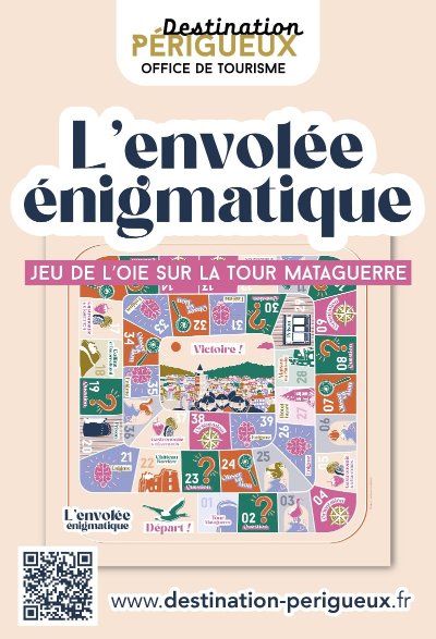 L'envolée énigmatique - Jeu de l'oie sur la Tour Mataguerre