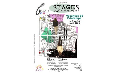 Stage d'art plastique vacances d'hiver