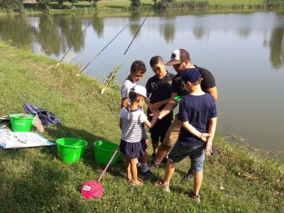 Stage d'apprentissage de la pêche au coup (gardonnette)