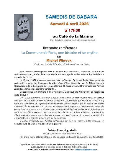 Les Samedis de Cabara