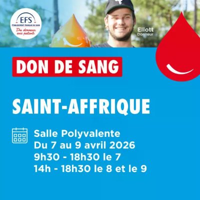 Collecte de Printemps : Don de Sang