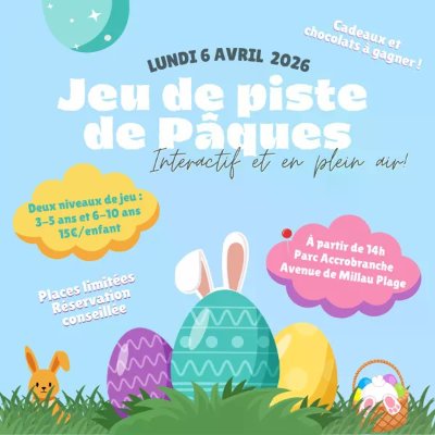 Jeu de piste de Pâques - Parc accrobranche