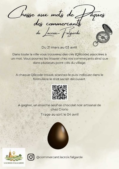 CHASSE AUX MOTS DE PAQUES