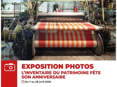 EXPOSITION DE PHOTOS " L’INVENTAIRE DU PATRIMOINE FÊTE SON ANNIVERSAIRE"