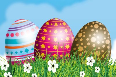 Chasse aux oeufs de Pâques