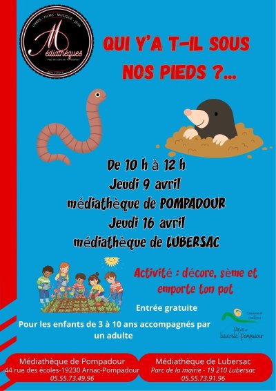 Ludothèque "case départ" à la médiathèque de Pompadour