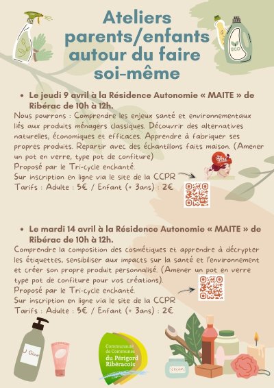 Atelier parents/enfants autour du faire soi-même