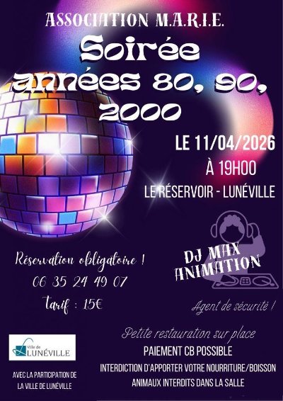 Soirée années 80