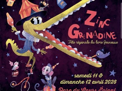 Zinc grenadine, fête régionale du livre jeunesse