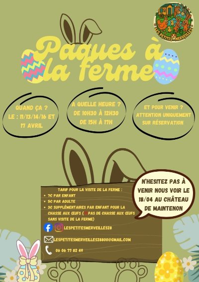 Pâques à la ferme