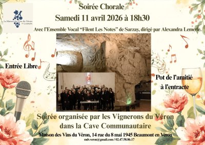Soirée Chorale avec "Filent Les Notes"