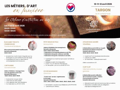 Journées européennes des métiers d'art à La Manivelle ô vents