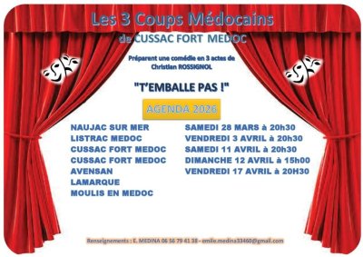 Pièce de théâtre "T'emballe pas !"