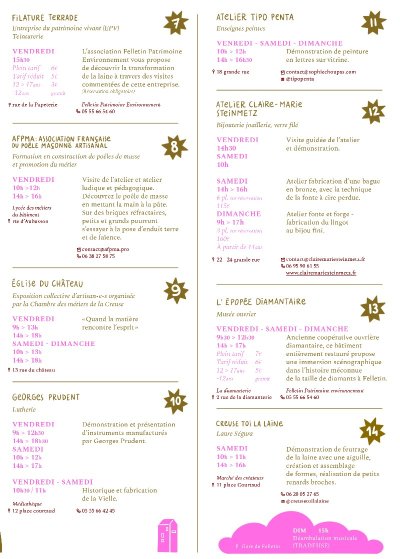 JEMA 2026 : Atelier Les Michelines