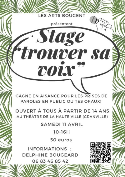 Stage "trouver sa voix"