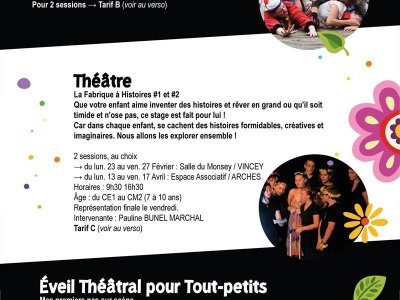 Stage théâtre La Fabrique à Histoires