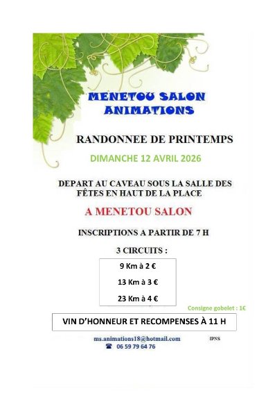 Randonnée de Printemps