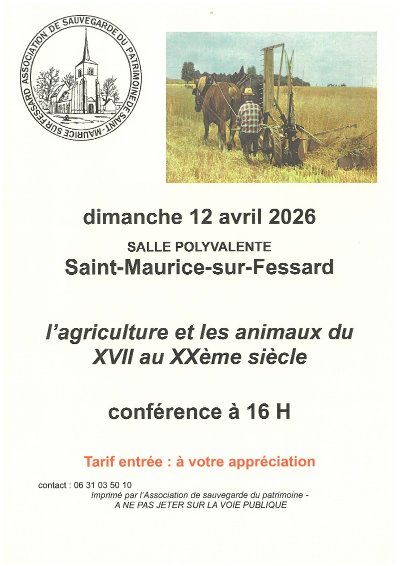 Conférence de l’Association de Sauvegarde du Patrimoine