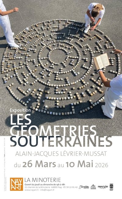 Exposition "Les Géométries Souterraines" Alain-Jacques Lévrier-Mussat