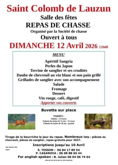Repas de chasse