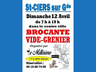Brocante - Vide Grenier à Saint-Ciers sur Gironde