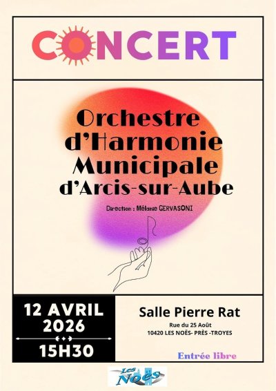 Concert de printemps de Les Noës Près Troyes