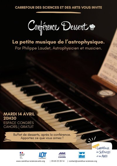 Conférence : La petite musique de l’astrophysique