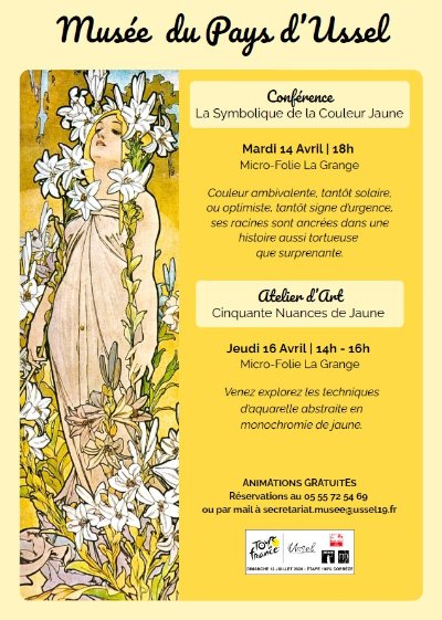 Conférence La symbolique de la couleur jaune