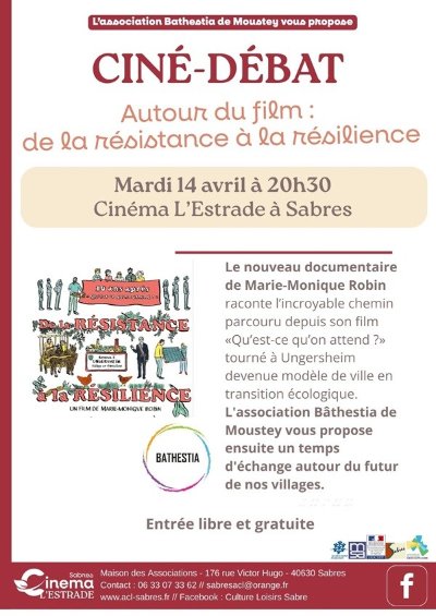 Ciné-débat : "De la résistance à la résilience" de Marie-Monique Robin