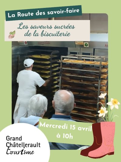Les saveurs de la biscuiterie de Lencloître