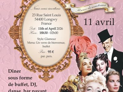 Soirée festive et glamour