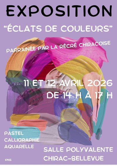 Exposition de peinture : Eclats de Couleurs