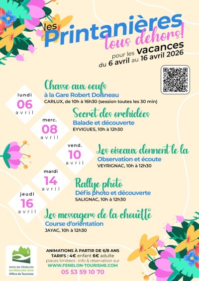 Les Printanières 2026 - Les messagers de la chouette : course d'orientation