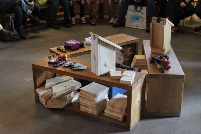 Fabrication de nichoirs