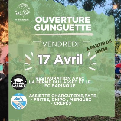 Ouverture de la guinguette