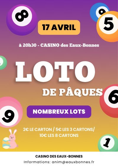 Loto de Pâques aux Eaux-Bonnes