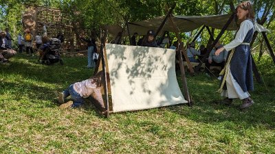 Fête des enfants au parc Ornavik