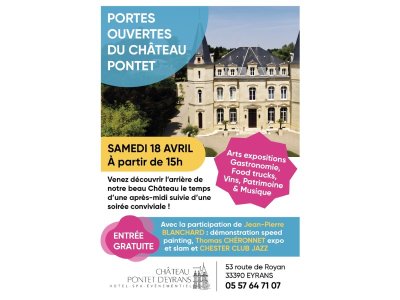 Portes ouvertes du Château Pontet d'Eyrans