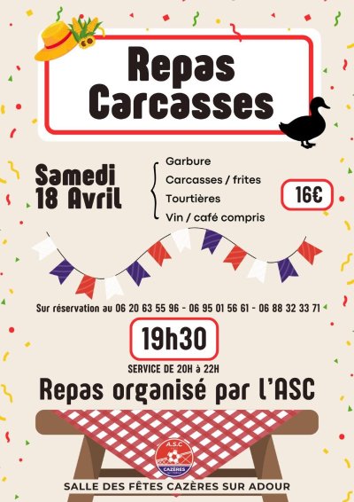 Soirée carcasses