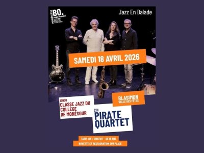 Jazz en balade : Pirate Quartet