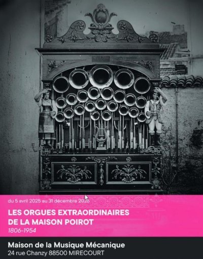 Parcours guidé à la maison de la musique mécanique - Les orgues extraordinaires de la Maison Poirot