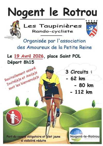 Rando-cycliste LES TAUPINIERES des Amoureux de la Petite Reine