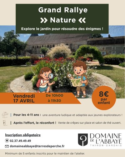 Grand Rallye Nature au Domaine de l'Abbaye