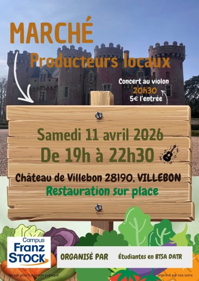 Préouverture - Marché de producteurs - Concert de violon